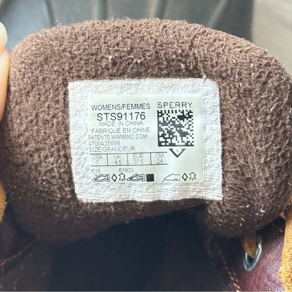 Sperry Saltwater Duck Rain Boots Women's Size 7 - Picture 8 of 8